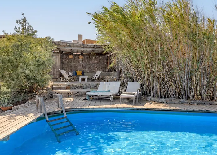Amazing Sea View, Mykonos Cycladic Villa, Priv Pool 普拉迪斯亚罗斯