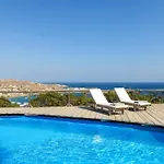 Amazing Sea View, Mykonos Cycladic Villa, Priv Pool