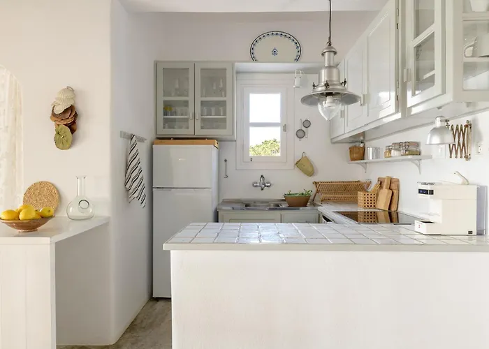 Amazing Sea View, Mykonos Cycladic Villa, Priv Pool 普拉迪斯亚罗斯