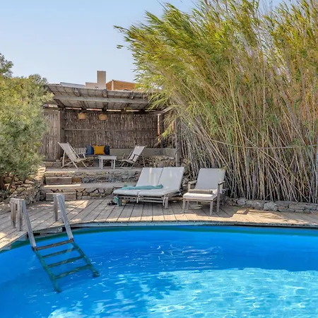Amazing Sea View, Mykonos Cycladic Villa, Priv Pool Πλατύς Γιαλός