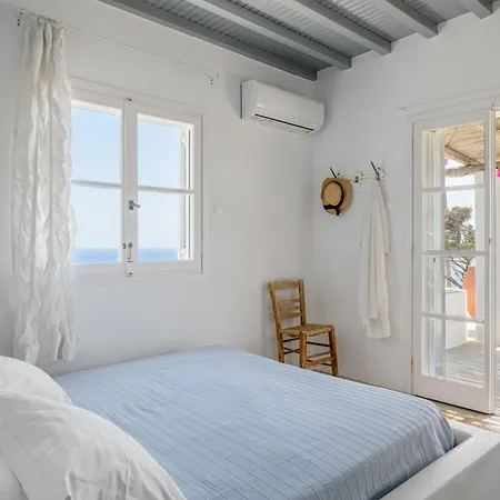 Amazing Sea View, Mykonos Cycladic Villa, Priv Pool