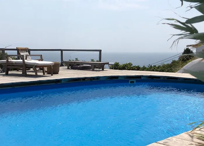 Amazing Sea View, Mykonos Cycladic Villa, Priv Pool Βίλα Πλατύς Γιαλός