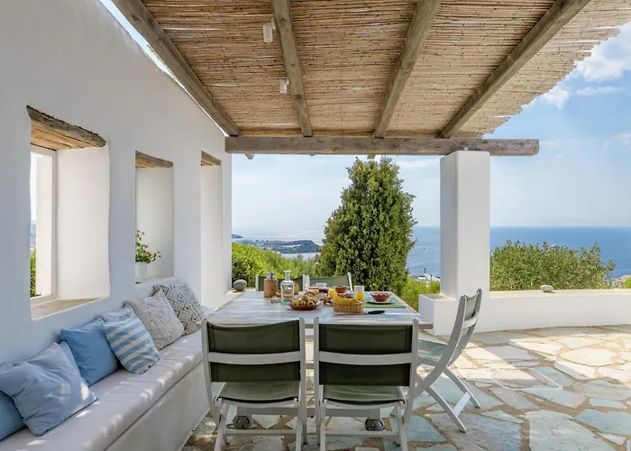 Amazing Sea View, Mykonos Cycladic Villa, Priv Pool * פלאטיס יאלוס