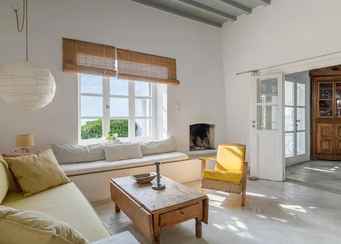 וילה Amazing Sea View, Mykonos Cycladic Villa, Priv Pool פלאטיס יאלוס